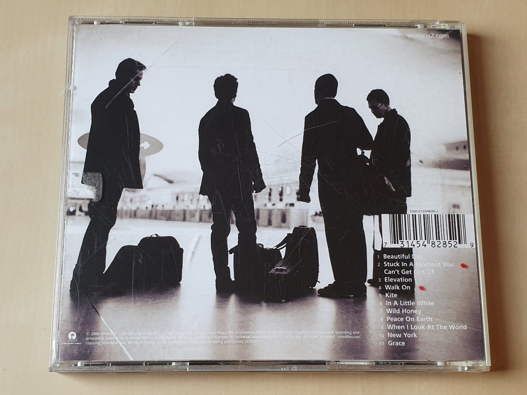CDs: U2 All that you can't leave behind – D'occasion à Stansstad par collectorsshop 1