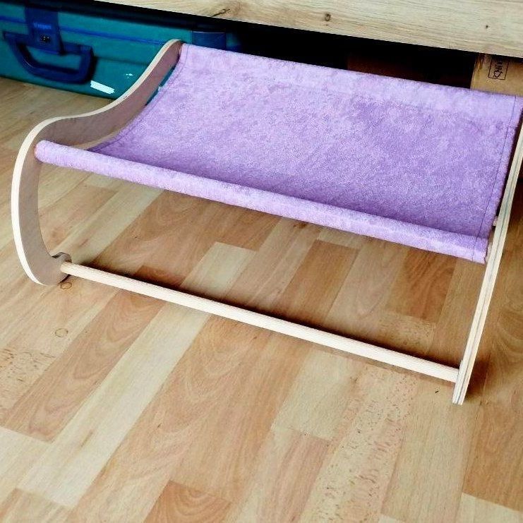 Liege- & Schlafplätze: Universal Katzenhängematte. Handgefertigtes Katzenbett. – Neu und originalverpackt aus Bern von Viccot 7