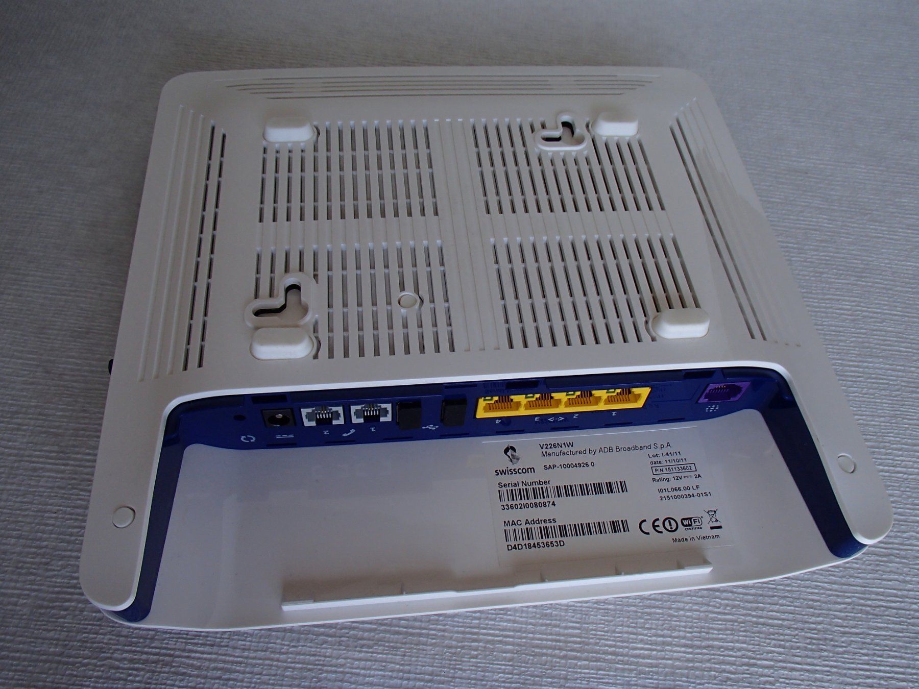 Swisscom Modem & Router: Swisscom Internet Box 2 - Neuwertig - In Originalverpackung – Usato da Schöfflisdorf venduto da pullux 4