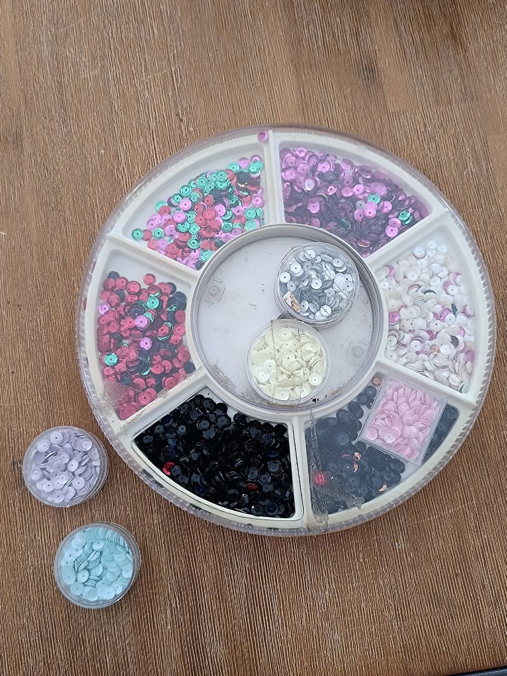 Kit bricolage: Bastelperlen-Set, Pailletten, Bastelmaterial – Usato da Oensingen venduto da jes_55lt 3