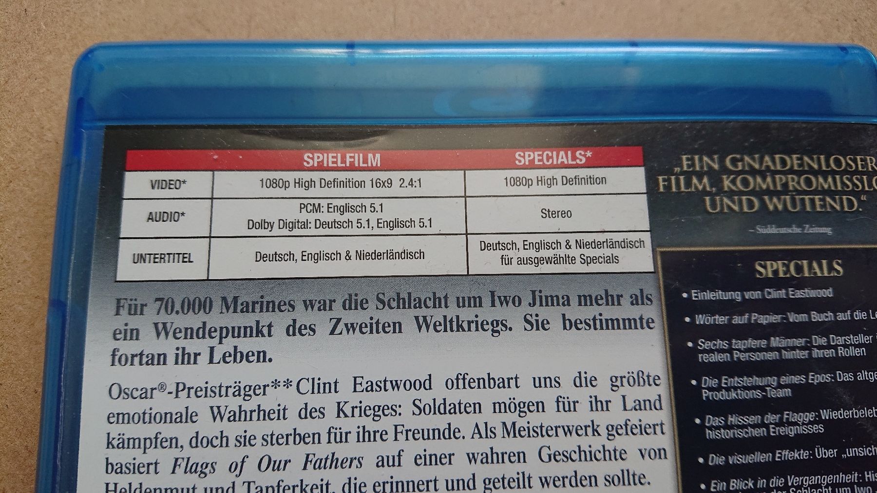 Alle DVDs: Flags of Our Fathers Blu-ray  – Gebraucht aus Chur von FreakofRarity 2