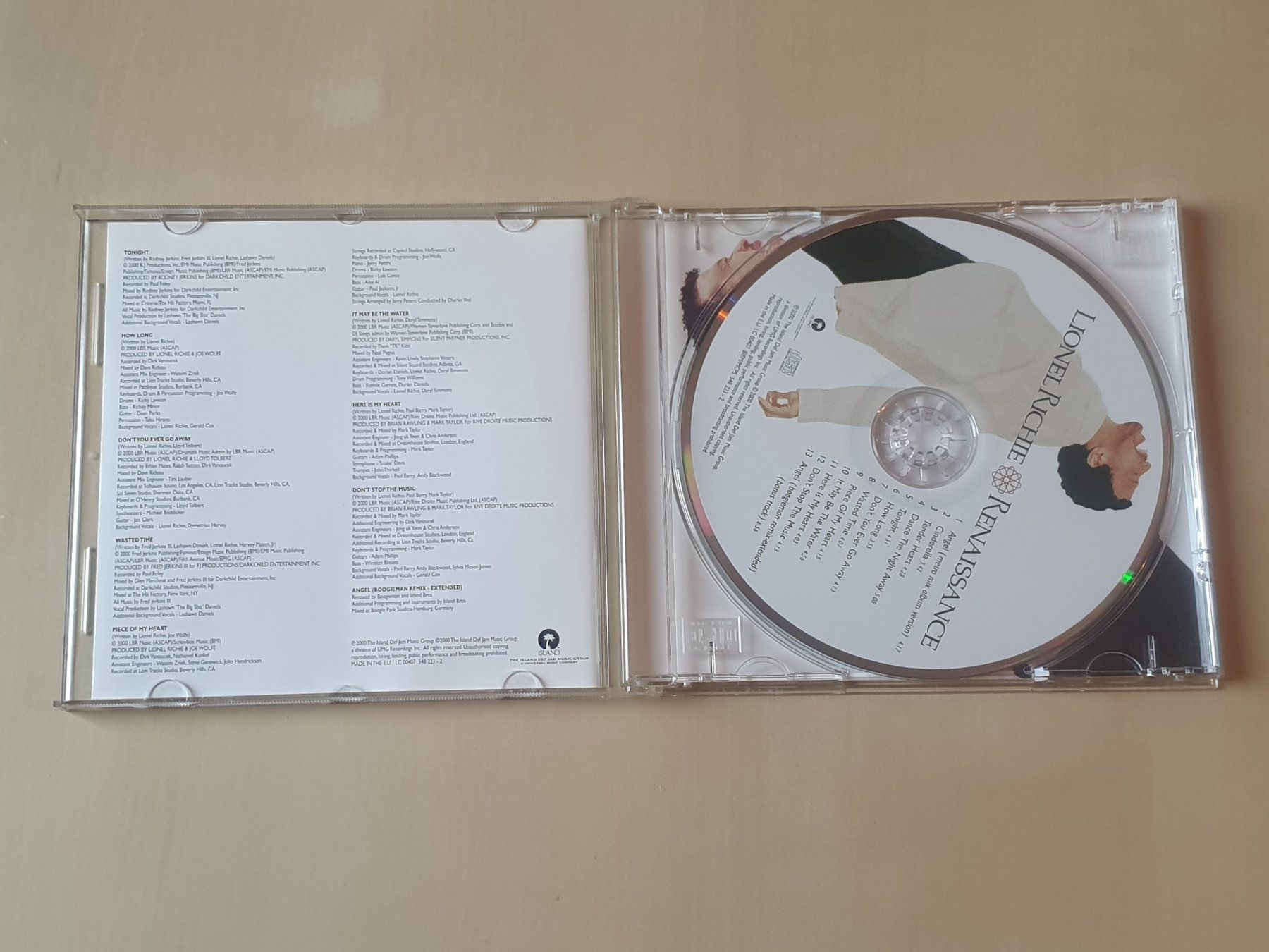 CDs: Lionel Richie Renaissance – Gebraucht aus Stansstad von collectorsshop 2