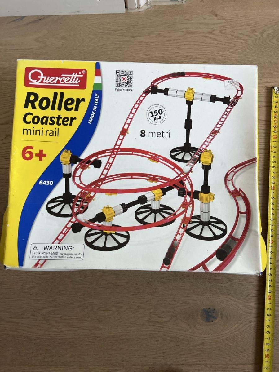 Giocattoli: Neu: Quercetti Roller Coaster Mini Rail 8m - ab 6 Jahren! – Nuovo (secondo la descrizione) da Oensingen venduto da katepe