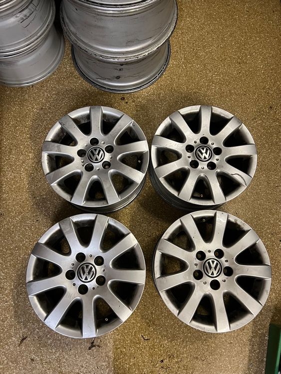 VW Golf 5 Original Alufelgen 15 Zoll Felgen Kaufen auf Ricardo