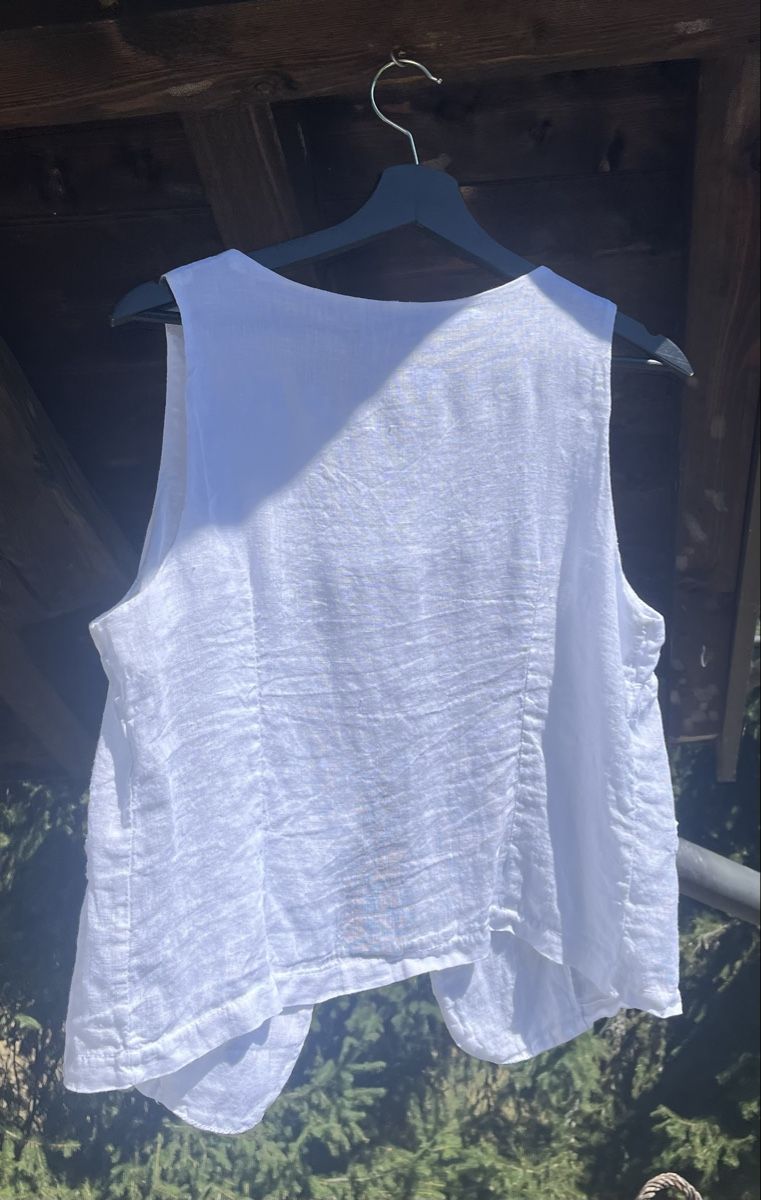 Gilet & Giacche senza maniche: Gilet en lin Gr 40 – Usato da Ovronnaz venduto da fra_n8h8 2
