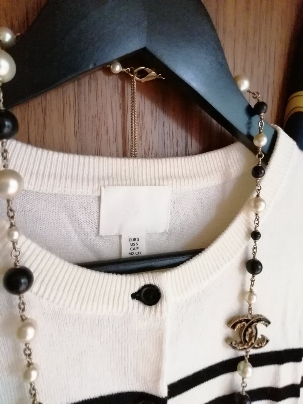 H&M Maglioni & Felpe: Strickjäckchen im maritimen Chanel-Look – Nuovo (secondo la descrizione) da Rheinfelden venduto da Illy84 1