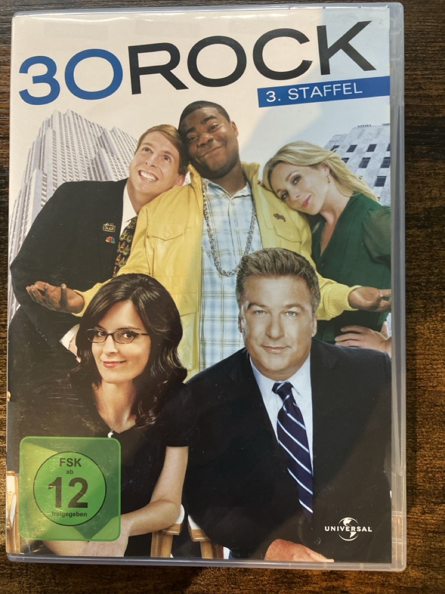 Alle DVDs: 30 Rock Staffel drei DVD – Gebraucht aus Glarus von Jhuber78