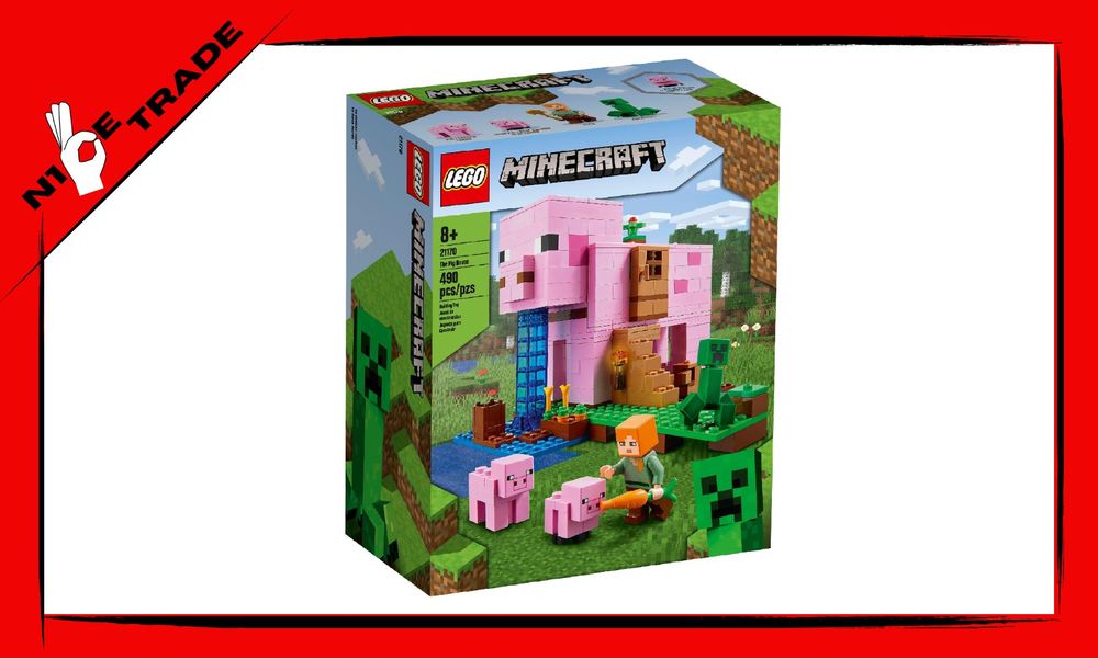Minecraft 21170 Schweinehaus LEGO Kaufen Best Preis OVP Das NEU | Ricardo auf