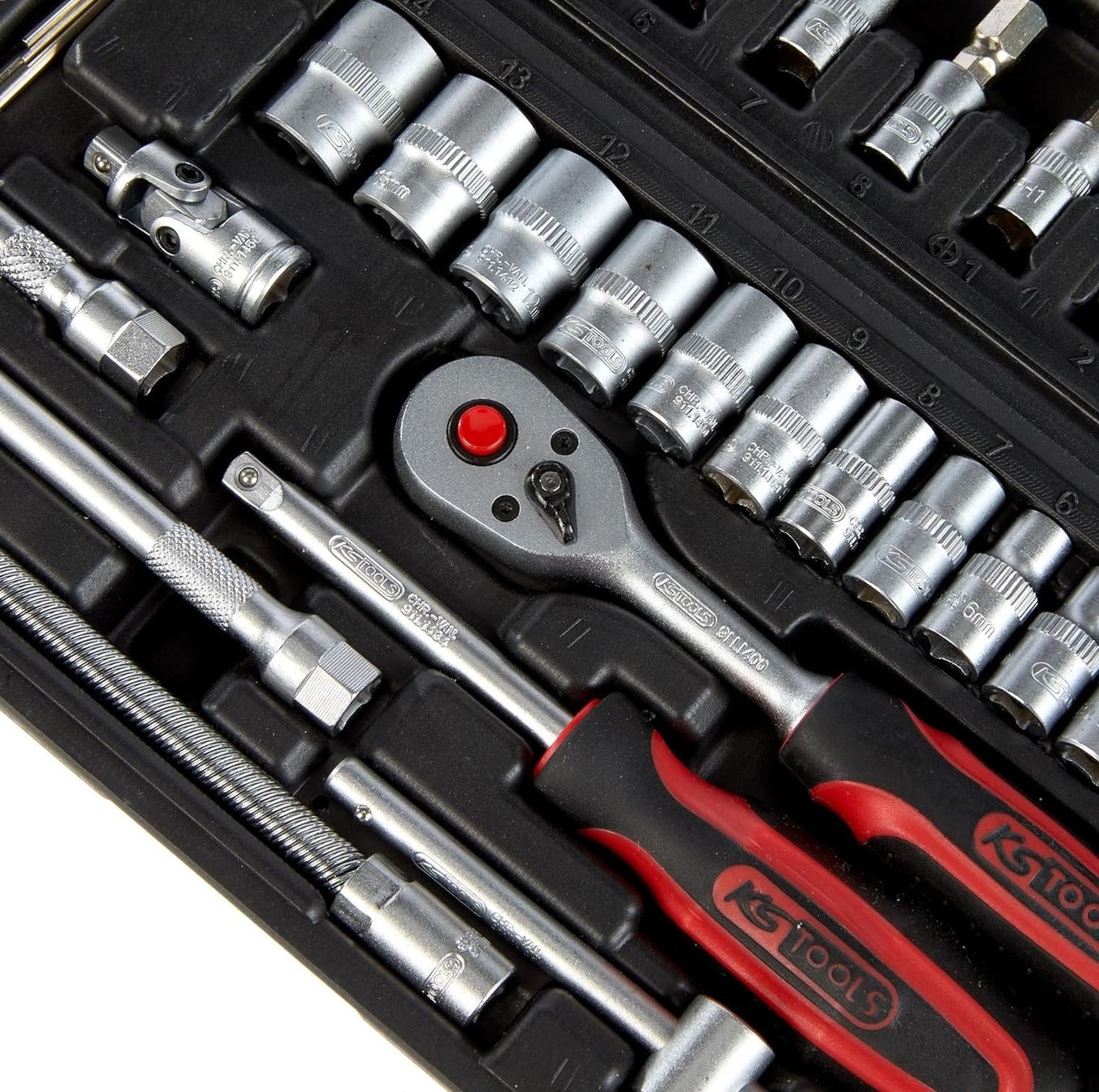 KS Tools Tutti gli attrezzi: 1/4" Steckschlüssel-Satz, 46-tlg – Nuovo e nell'imballaggio originale da Nuglar venduto da SaleRitter 1