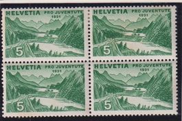 PJ 1931 10 Rp.4er Block (*)