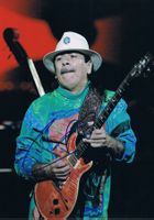 Carlos Santana 1947- Autogramm signiert Foto 20x30cm