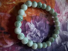 Moos-Achat/ Harmonie & Tatkraft Armband Handgefertigt