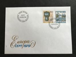 Zst 630/1 Europamarken, FDC 30.4.79