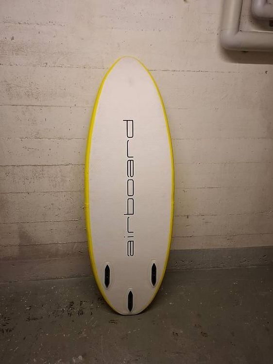 Tavole da surf e di nuoto: Airboard Surfboard Yellow 5'4" – Usato da Bern venduto da matschli 1