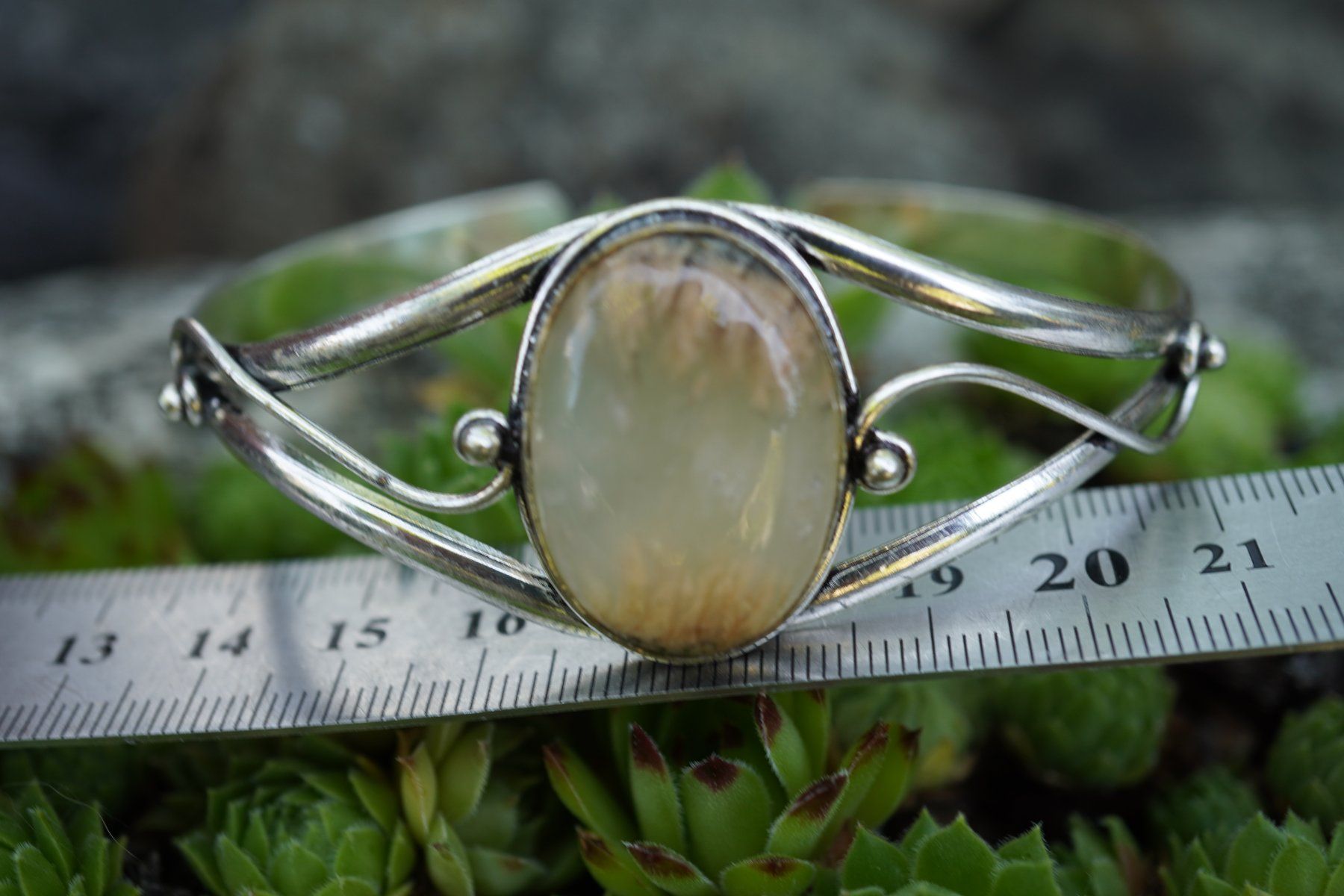 Minerali & Pietre curative: Phantom Achat    Arm Spange     ab  1.-     Räumung – Nuovo e nell'imballaggio originale da Eschenbach SG venduto da topstone 2