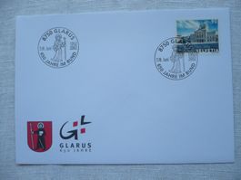 2002 Sonderstempel Glarus 650 Jahre im Bund