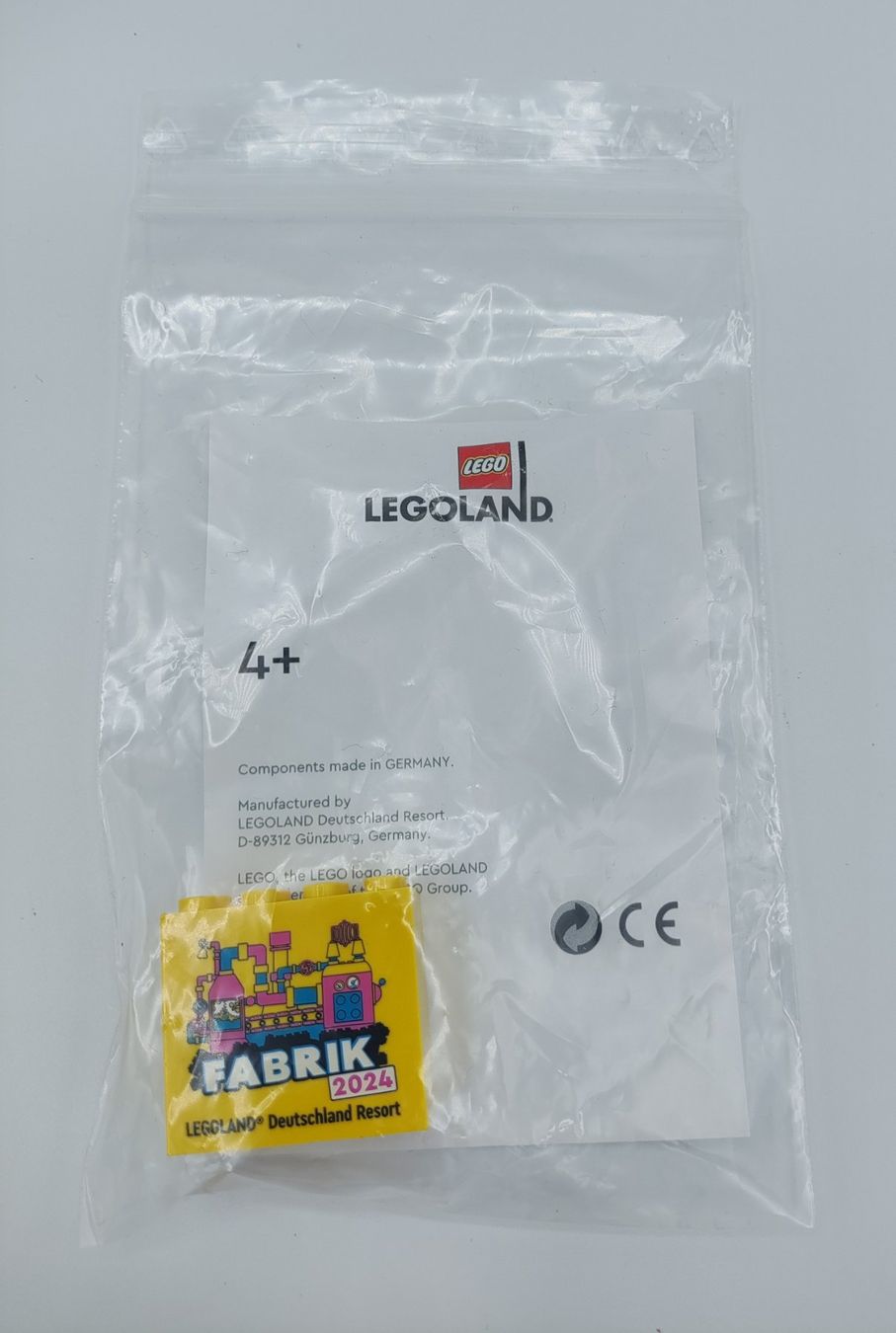 Legoland Jeux de construction: Lego Stein 2024 aus dem Legoland – Neuf avec emballage d'origine à Schlatt TG par AndrTra