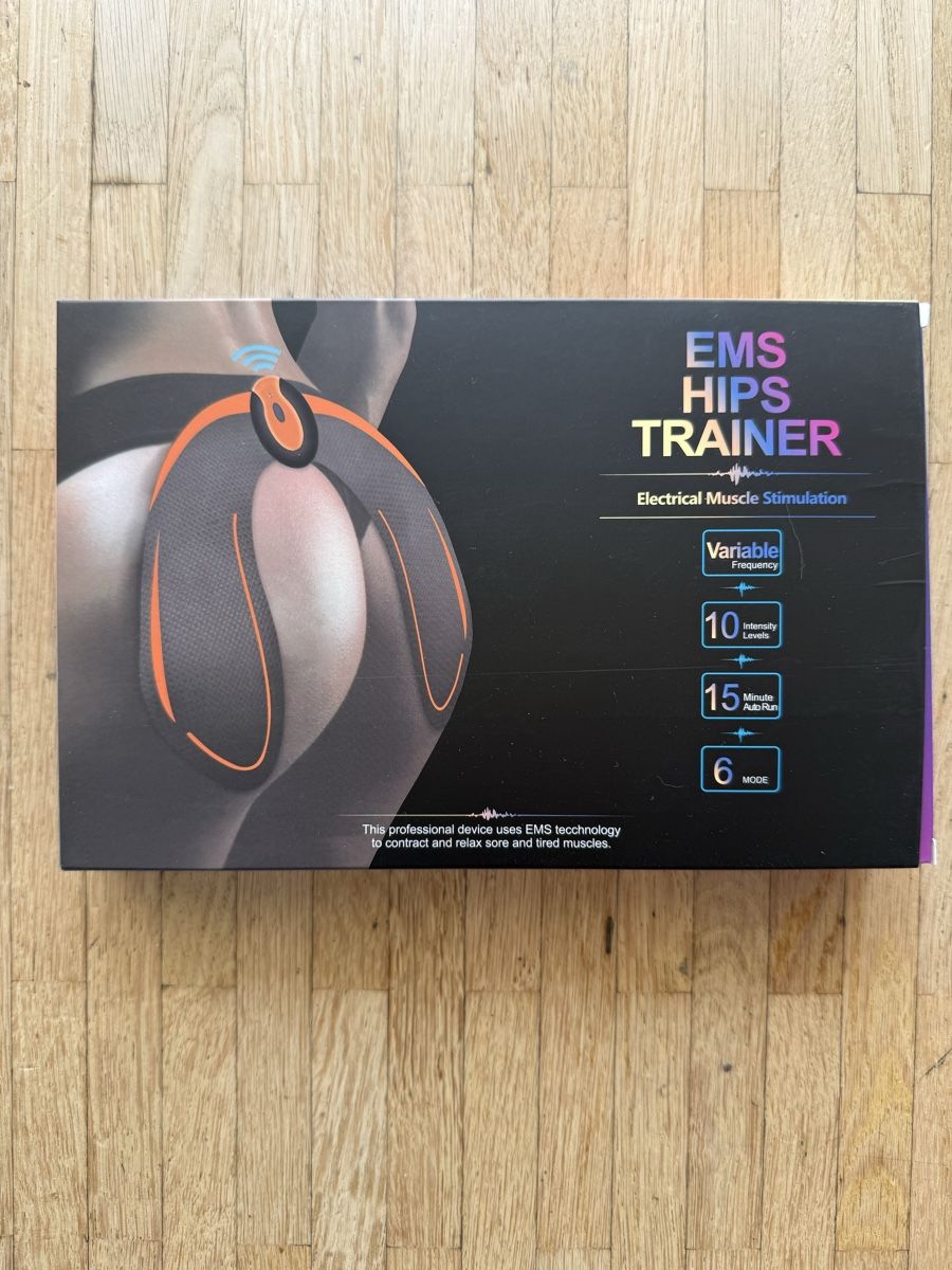 Dispositivi per massaggi: Électrostimulateur EMS pour fessiers - NEUF sous emballage – Nuovo e nell'imballaggio originale da Chêne-Bourg venduto da Dr_resell_Geneva