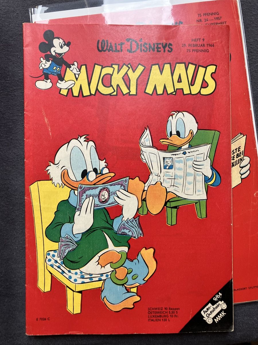 Fumetti: Micky Maus 1964, Heft 9 – Usato da Andwil SG venduto da Kaltbrunner 1
