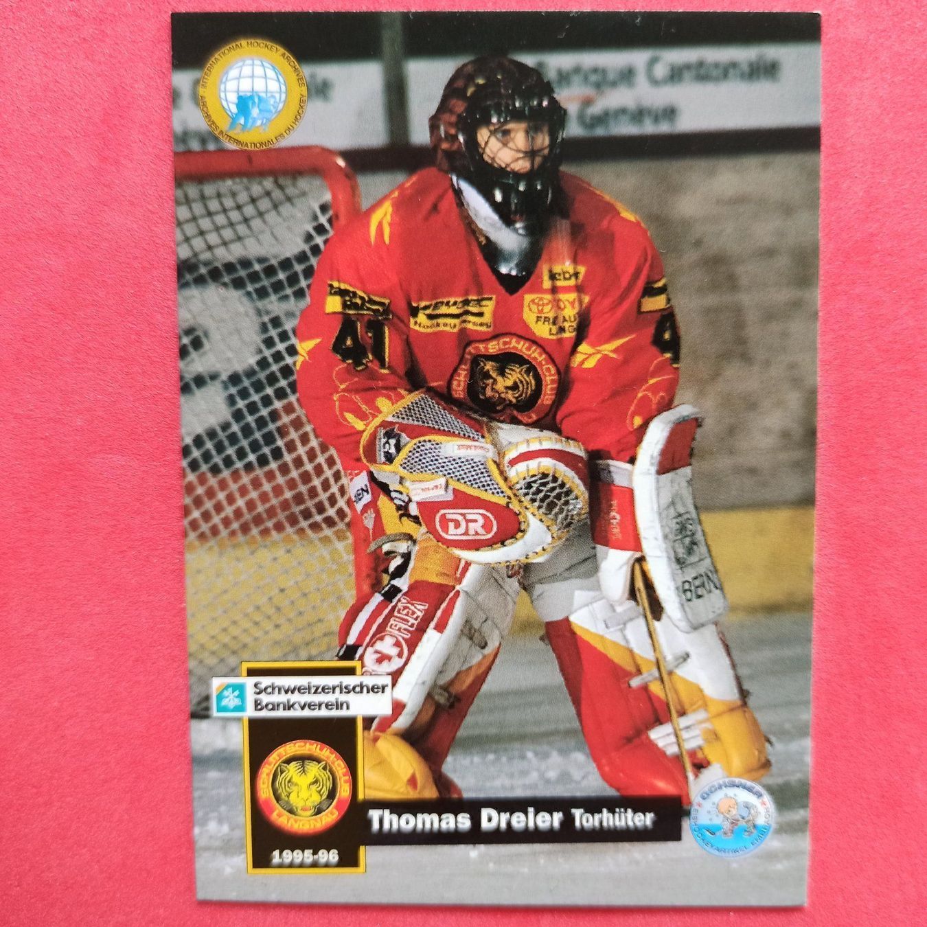 Carte collezionabili: Thomas Dreier - SC LANGNAU - 1995/96 – Usato da Dübendorf venduto da kb86_MOVIE