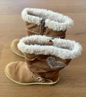 Kinderschuhe/ Winterstiefel hellbraun, Gr. 26
