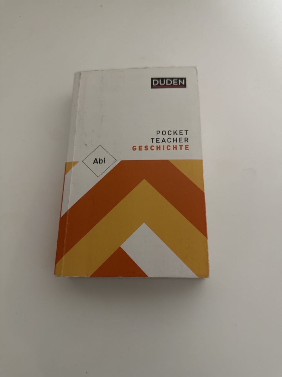 Libri: Duden Pocket Teacher Geschichte Abi – Usato da Udligenswil venduto da ste_2ftf
