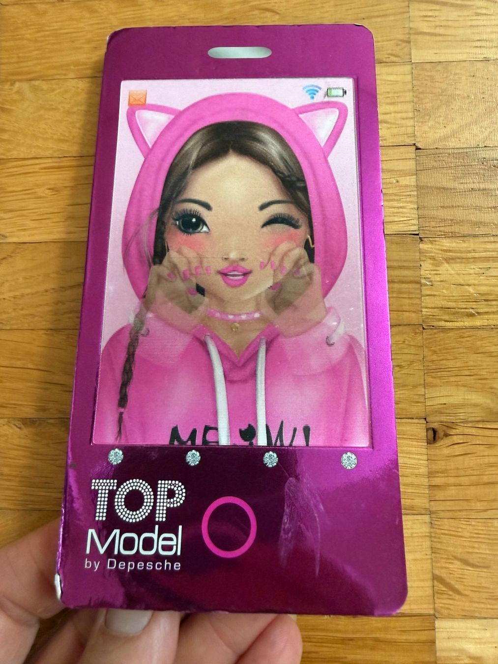 Schreibblöcke: TOPModel Mobile Notizbuch mit Wackelbild Depesche – Gebraucht aus Kastanienbaum von Muenchnerkindl1 1