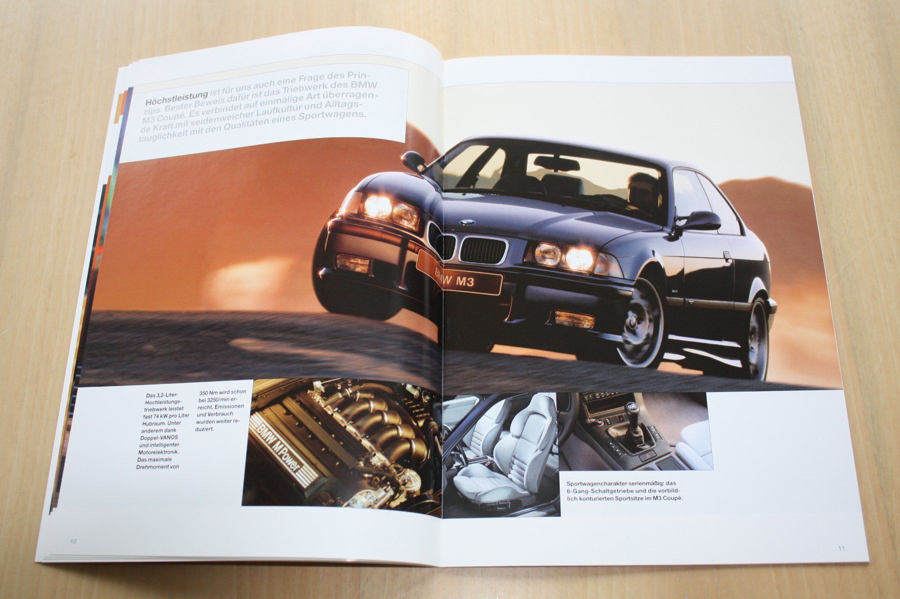 BMW Documenti: BMW 3er Coupe Prospekt 1996 – Usato da Wikon venduto da erwin400 4