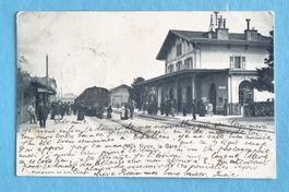 Nyon - La Gare - Chemin de Fer - 1903