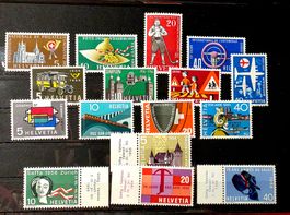 WERBEMARKEN 4 SÄTZE 320 324 328 334 KOMPLETT 1955 - 1958*