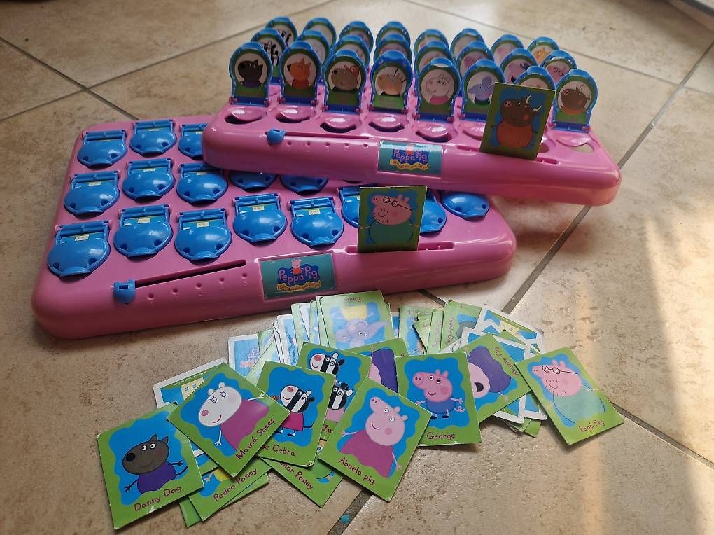 Giochi: Jeu de société "Qui est-ce ? " Peppa pig – Usato da Vouvry venduto da corvvin