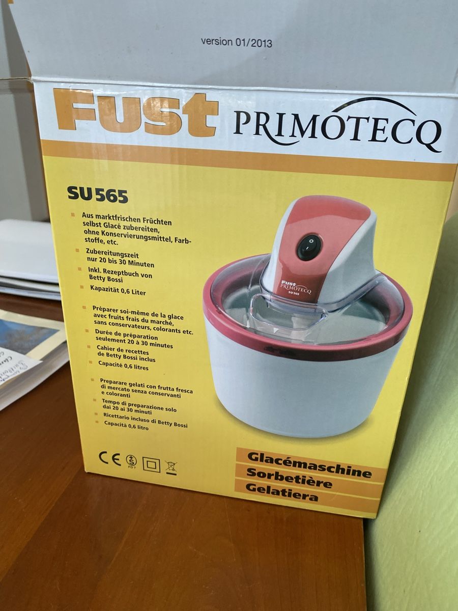 Primotecq Küchengeräte: Fust Primotecq Glacemaschine – Gebraucht aus Wohlen b. Bern von