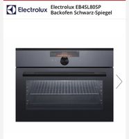Electrolux EB4SL80SP Backofen Schwarz-Spiegel 43L neu