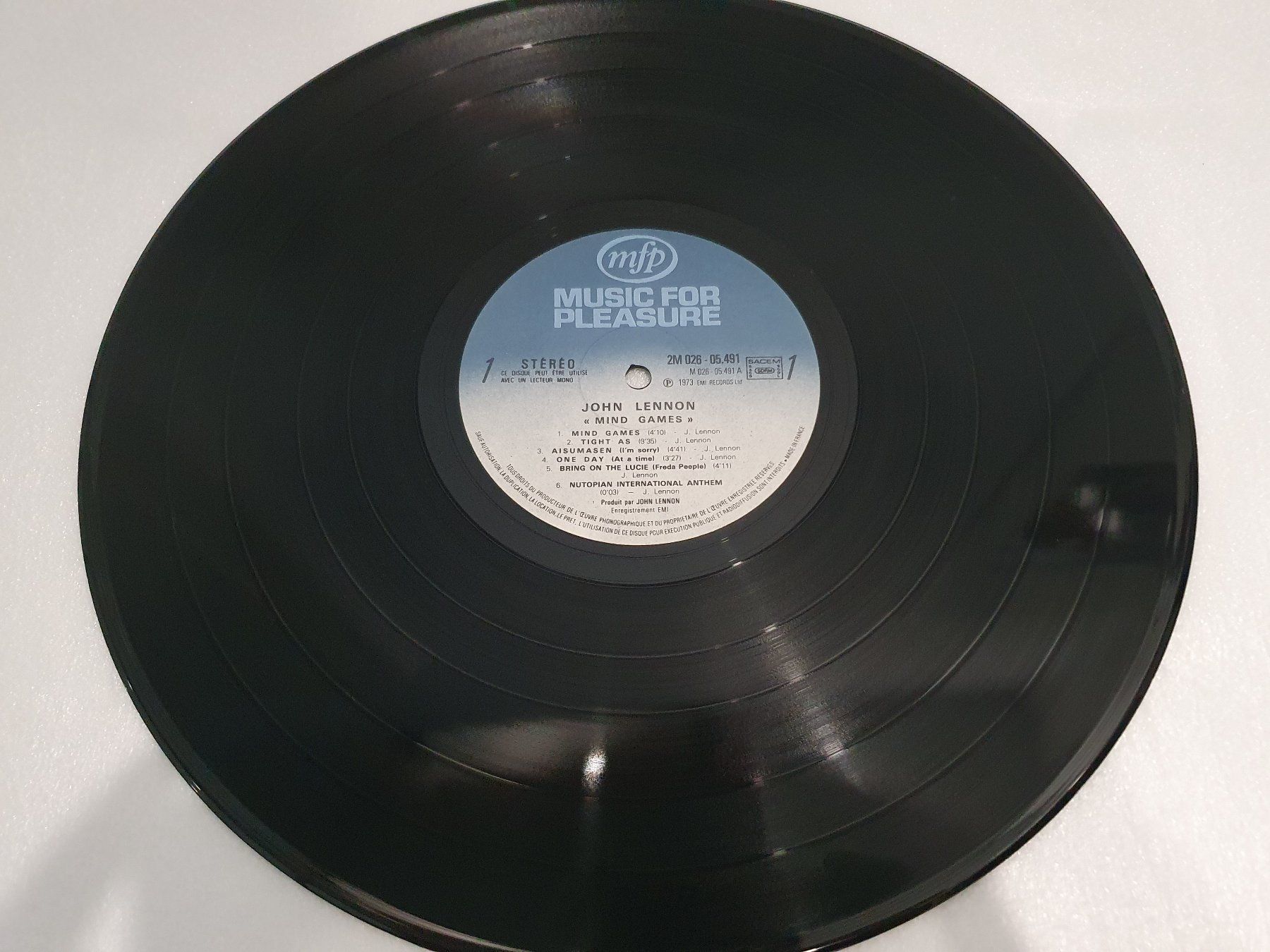 Schallplatten: John Lennon – Mind Games – Gebraucht aus Uster von Vinyl-Leidenschaft 3