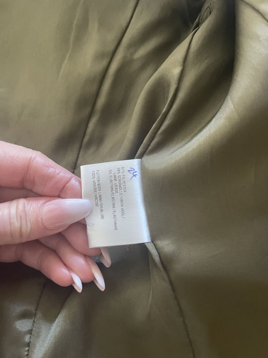 Jacken: Blazer Gr. 40 EU beige/khaki Übergangsjacke – Gebraucht aus Rüschlikon von Lajniii 4