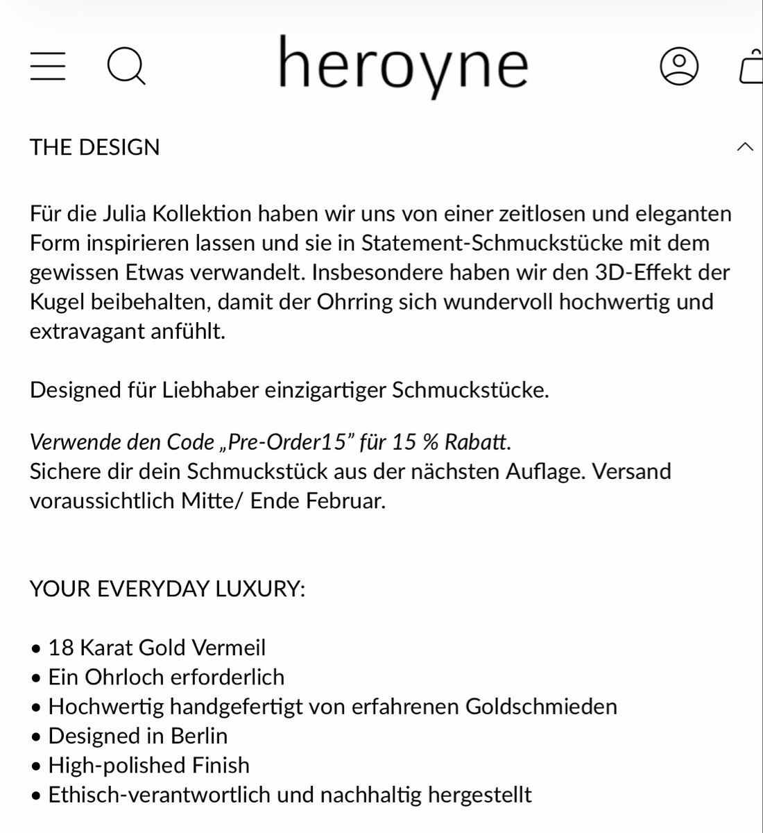 Ohrringe & -stecker: Heroyne Ohrringe – Neu und originalverpackt aus Basel von Rinli01 4