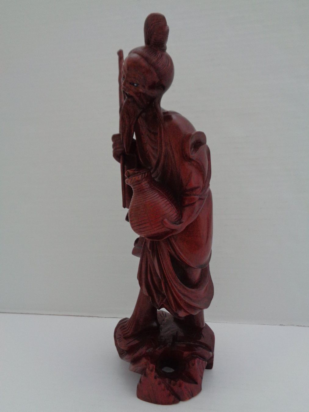 Sculptures & Statues: Chinesische Holzfigur handgeschnitzt - Mönch – D'occasion à Chur par omonia 1