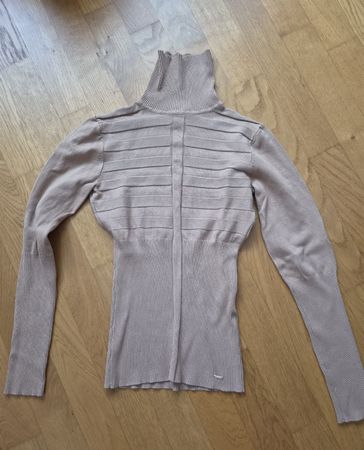 Rollkragenpullover braun/beige, Morgan, Gr. S