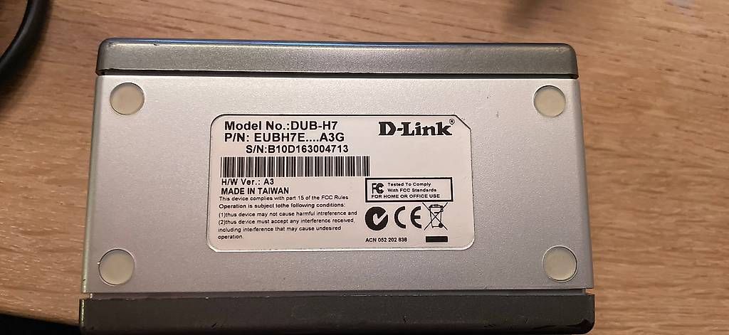 Hub & Switch: D-Link DUB-H7 7-facher USB-Hub – Usato da Horgen venduto da NeuInZH 3