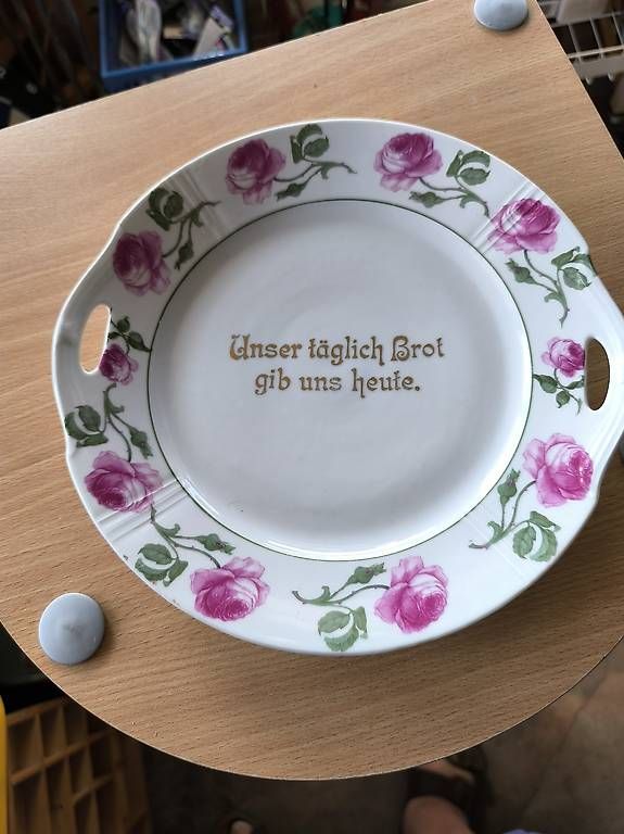 Teller: Teller mit Spruch  – Gebraucht aus Walliswil-Nbipp von australien2007