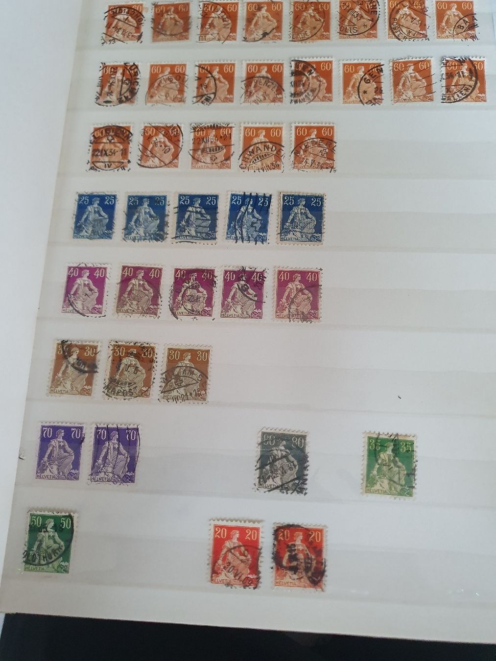 Tutti i francobolli: Briefmarken Schweiz – Usato da Belp venduto da Liacheyenne 1