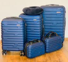 6er gateBAG Reisetaschen Bundle Koffer Blau NEU