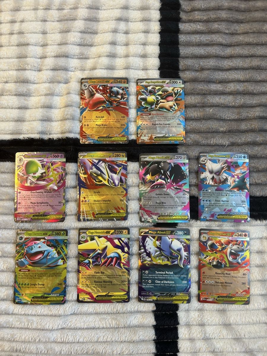 Pokémon Sammelbilder & Trading cards: Pokémon Méga-Évolution – AR + EX + Holographiques – Neu und originalverpackt aus Saulcy von kik_2yfj 2