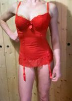REDOUTE Chic e sexy sottoveste con reggicalze M/L