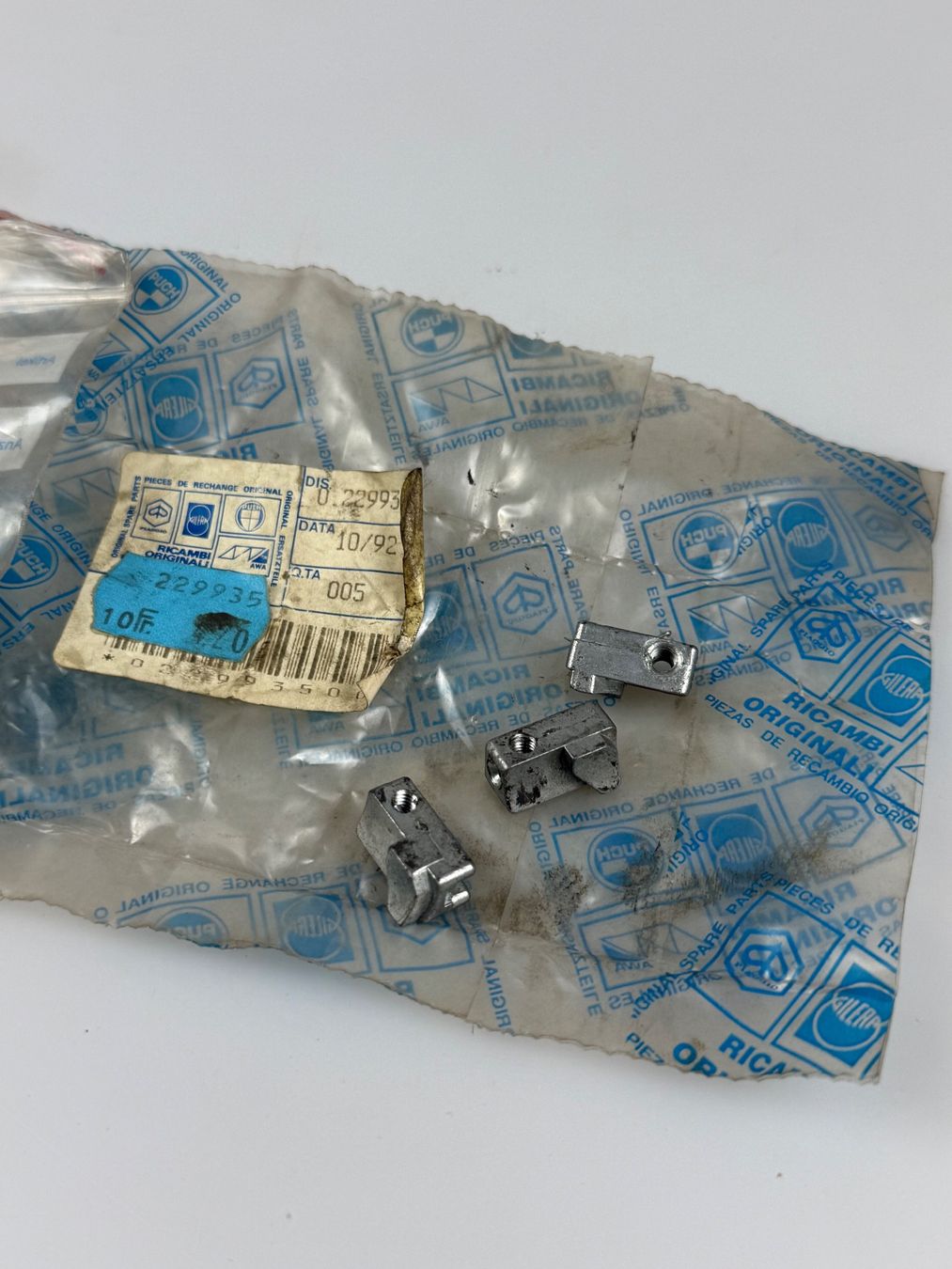 Piaggio Mofas: 4X Gleitstein Gasgriff Piaggio NOS – Neu und originalverpackt aus Hallau von mofaplus 1
