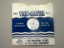 View-Master 3D: Nr. 1052 ST.IVES TO NEWQUAY CORNWALL ENGLAND
