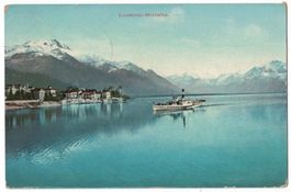 Locarno-Muralto, Dampfer, gelaufen 1908