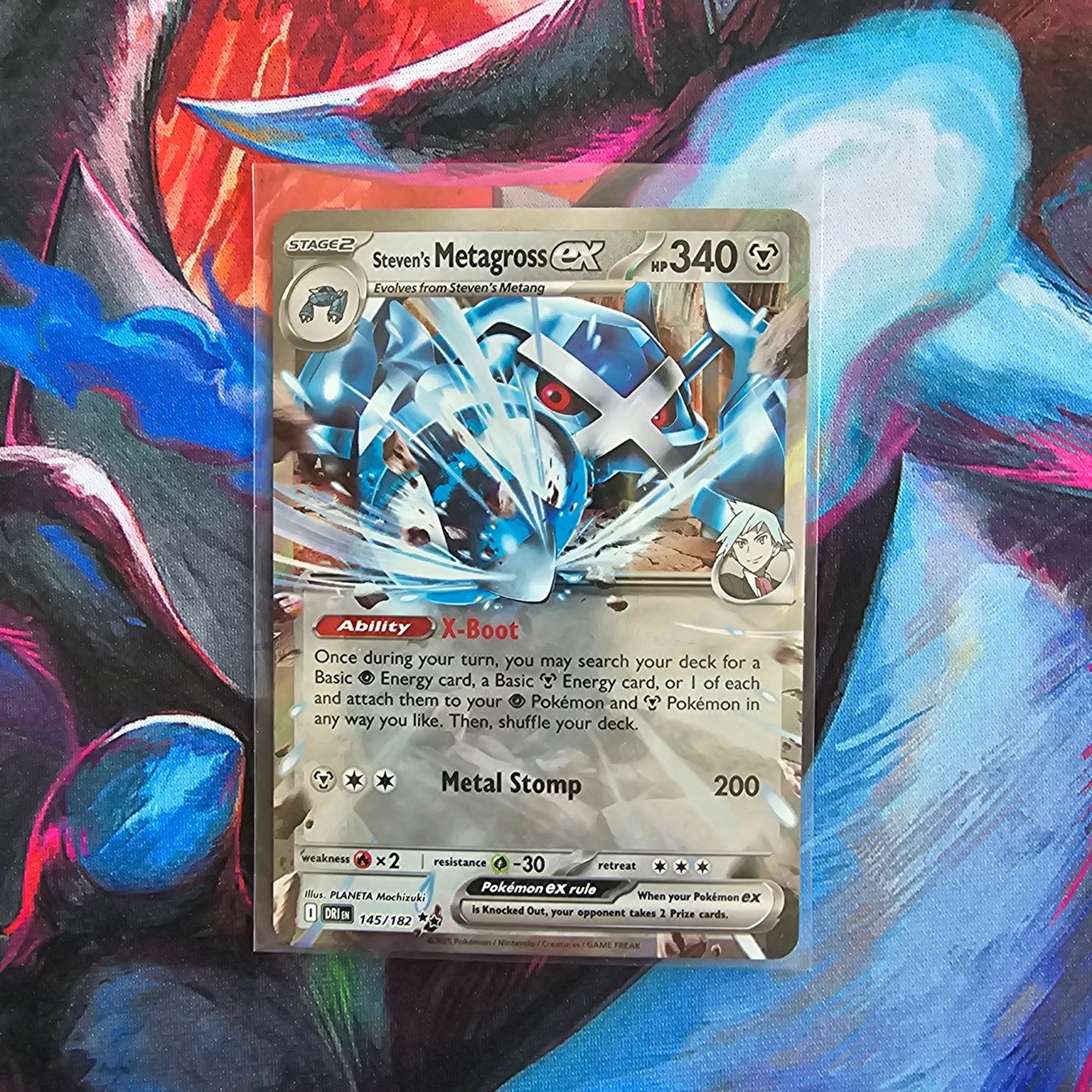 Pokémon Carte collezionabili: Pokemon Steven's Metagross EX DRI 145/182 ENG – Usato da Zofingen venduto da AcoBraco