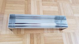 Pasteten- Terrinen- Form Halbrund aus Chrom-Nickel-Stahl CNS