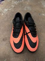 Nike Hypervenom Fussballschuhe schwarz orange 43